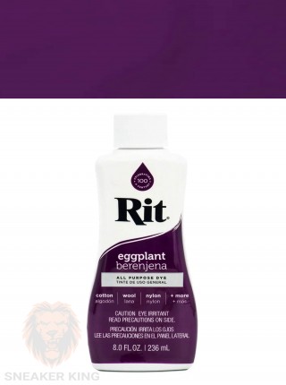 Барвник для натуральних тканин RIT All-Purpose Dye Eggplant (баклажановий), 236 мл